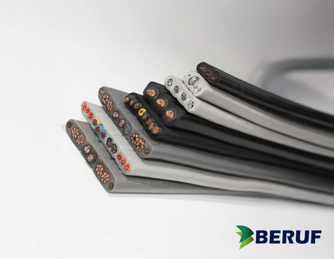Cabo elétrico chato flat cable super flexível para elevadores industriais