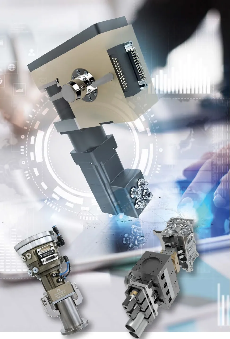 Garras para Robôs Universal Robots DENSO EPSON KUKA ABB FANUC YASKAWA MOTOMAN COMAU