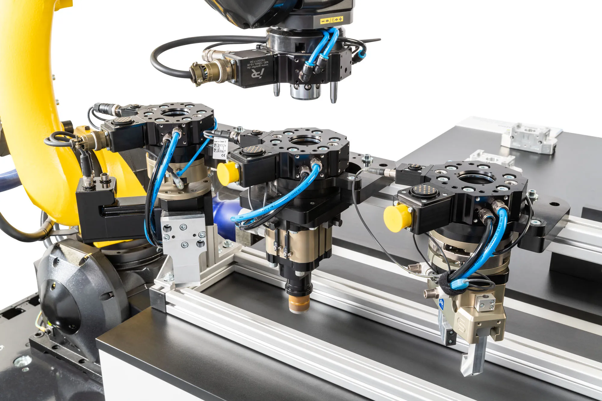 Garras e Trocadores para KUKA, ABB, FANUC e Mais